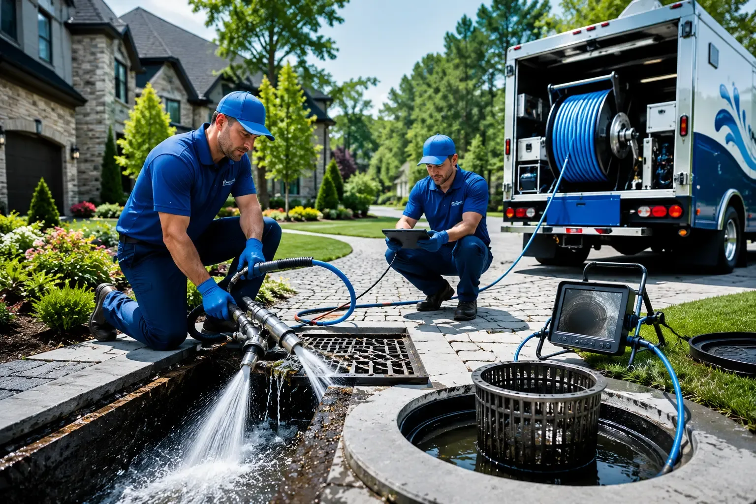 Local outdoor drain cleaning professionals in Wakefield, MI