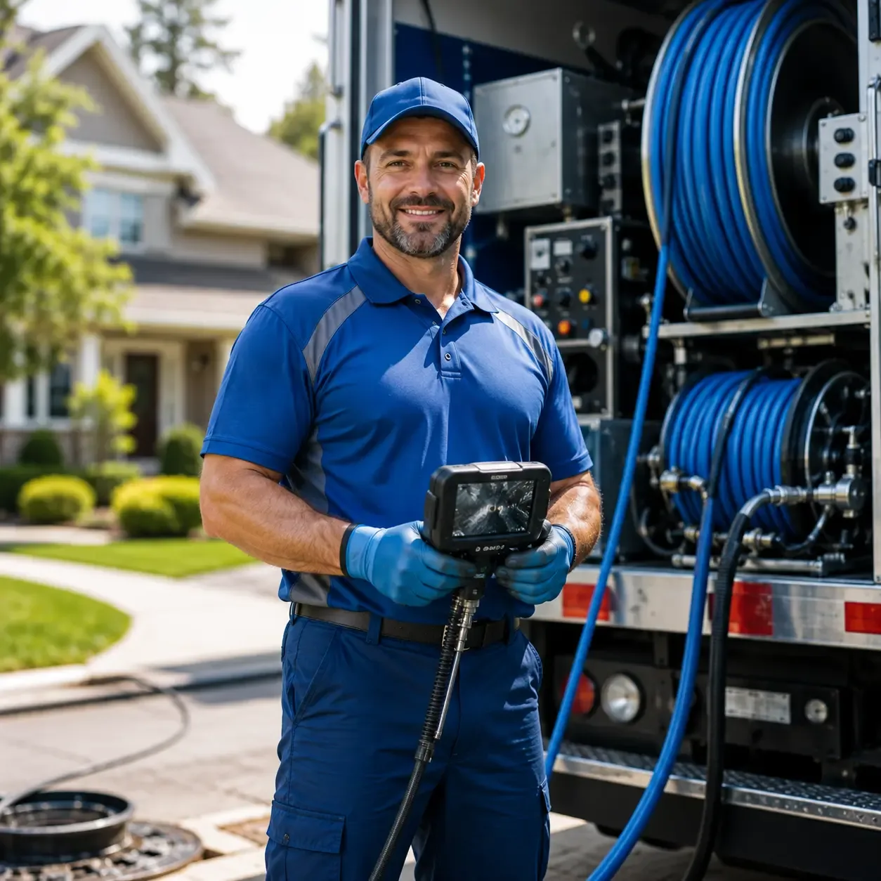 Local outdoor drain cleaning specialists in Wakefield, MI